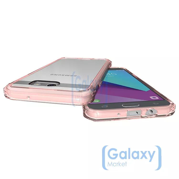 Чехол бампер Anomaly Fusion Case для Samsung Galaxy J7 2017 Pink (Розовый)