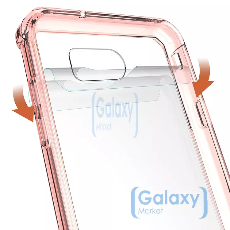 Чехол бампер Anomaly Fusion Case для Samsung Galaxy J7 2017 Pink (Розовый)