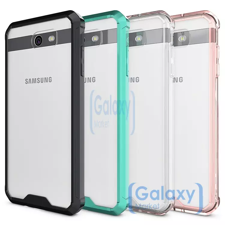 Чехол бампер Anomaly Fusion Case для Samsung Galaxy J7 2017 Green (Зеленый)