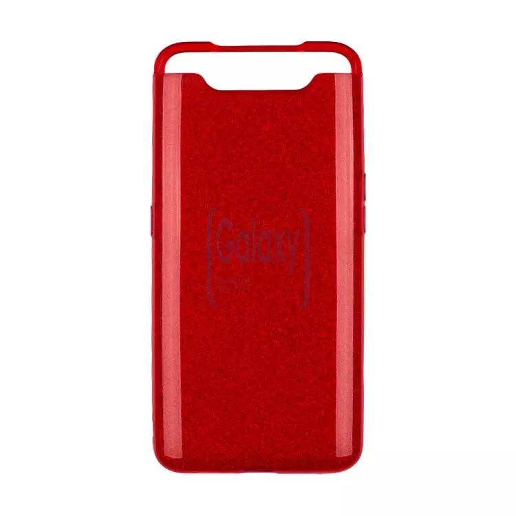 Чехол бампер Anomaly Glitter Case для Samsung Galaxy A80 Red (Красный)