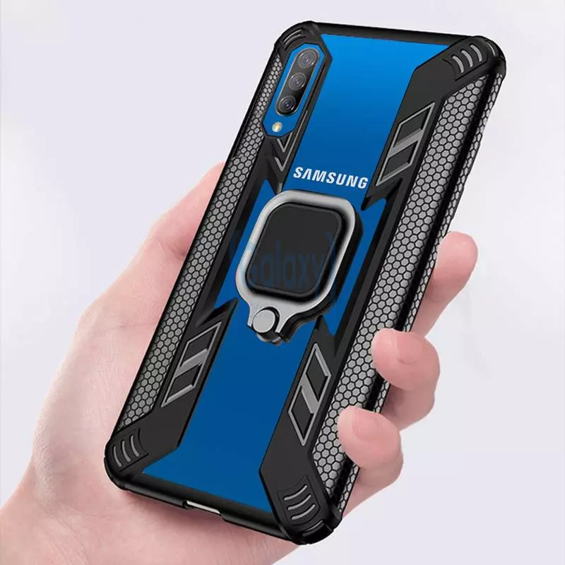 Чехол бампер Anomaly Hybrid S для Samsung Galaxy A50 Blue (Синий)