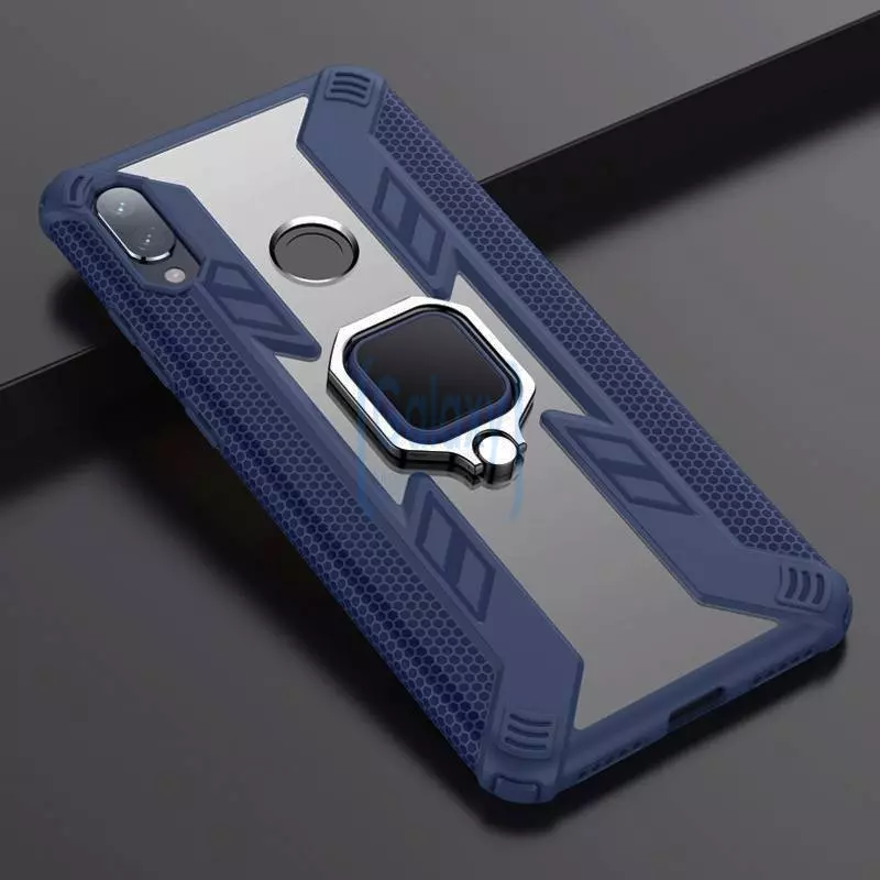 Чехол бампер Anomaly Hybrid S для Samsung Galaxy M20 Blue (Синий)