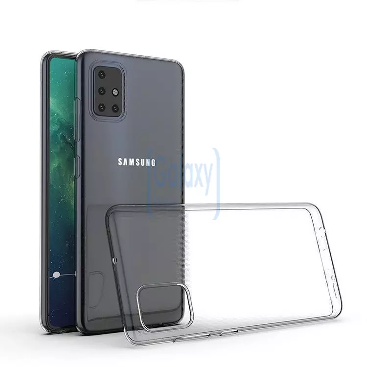 Чехол бампер Anomaly Jelly Case для Samsung Galaxy A31 Crystal Clear (Прозрачный)