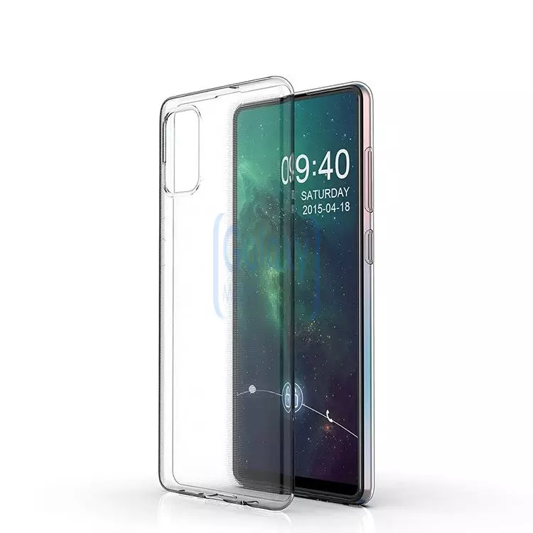 Чехол бампер Anomaly Jelly Case для Samsung Galaxy A31 Crystal Clear (Прозрачный)