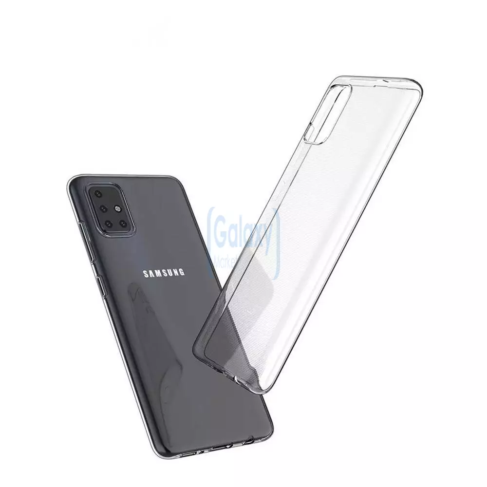 Чехол бампер Anomaly Jelly Case для Samsung Galaxy A71 Crystal Clear (Прозрачный)