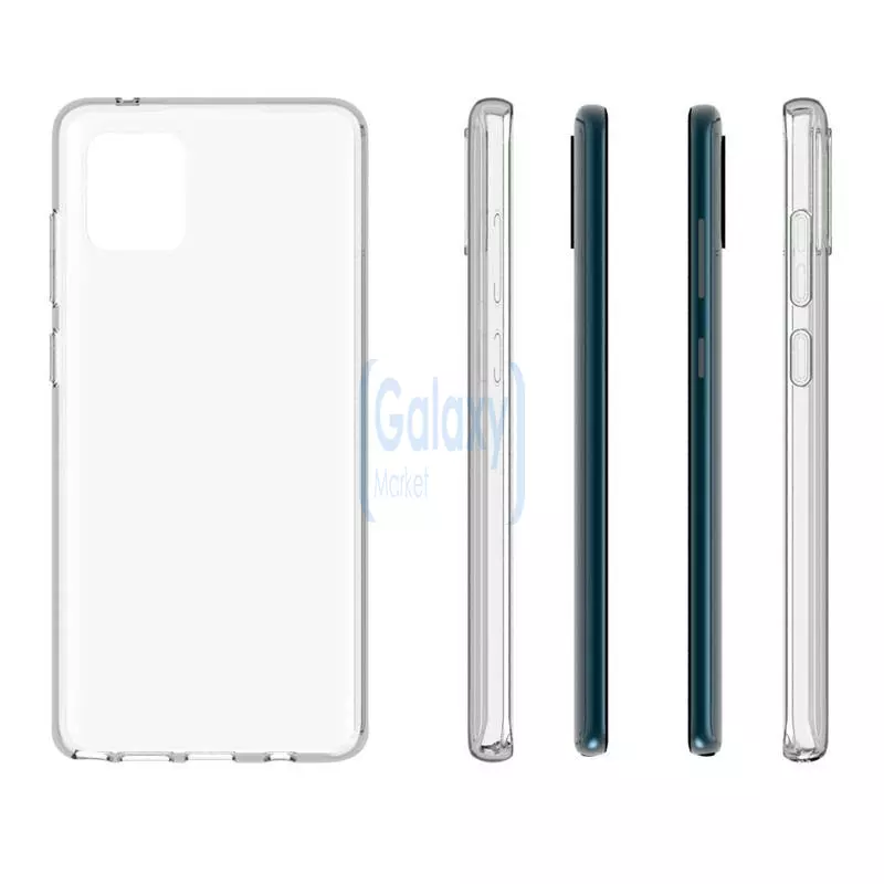 Чехол бампер Anomaly Jelly Case для Samsung Galaxy S10 Lite Crystal Clear (Прозрачный)