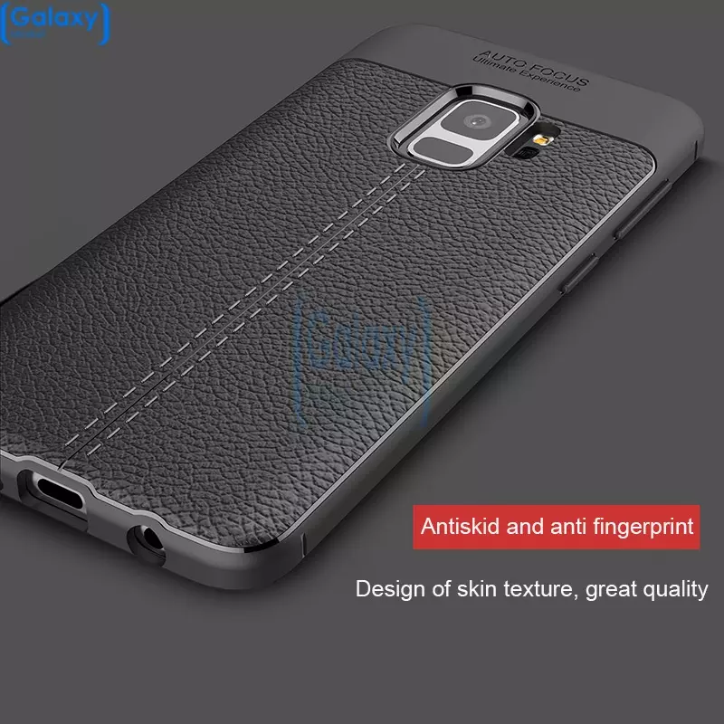 Чехол бампер Anomaly Leather Fit Case для Samsung Galaxy S9 Red (Красный)
