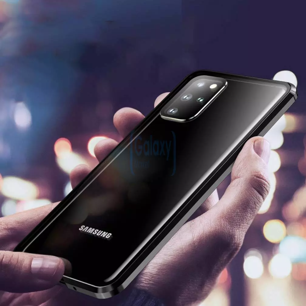 Чехол бампер Anomaly Magnetic Metal Bumper для Samsung Galaxy S20 Plus Silver (Серебристый)