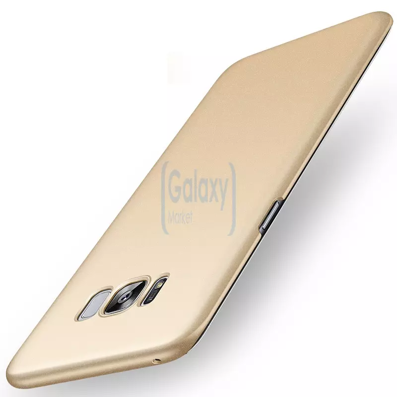 Чехол бампер Anomaly Matte Series для Samsung Galaxy A8 Matte Gold (Матовый Золотой)