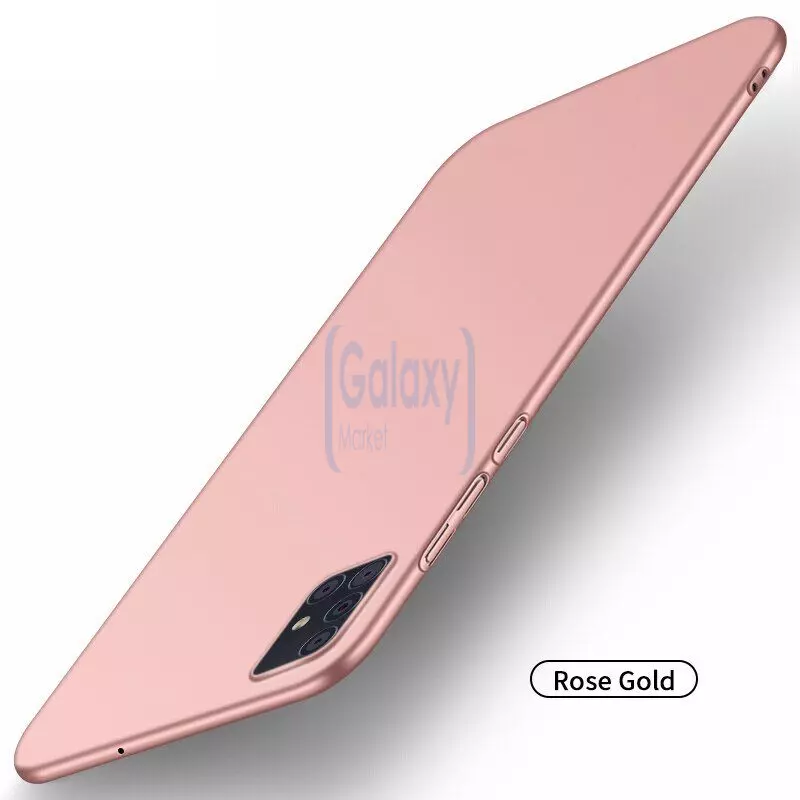 Чехол бампер Anomaly Matte Case для Samsung Galaxy A31 Rose Gold (Розовое золото)