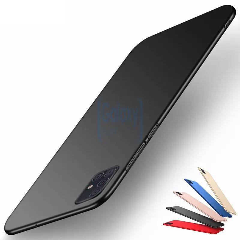 Чехол бампер Anomaly Matte Case для Samsung Galaxy A31 Black (Черный)