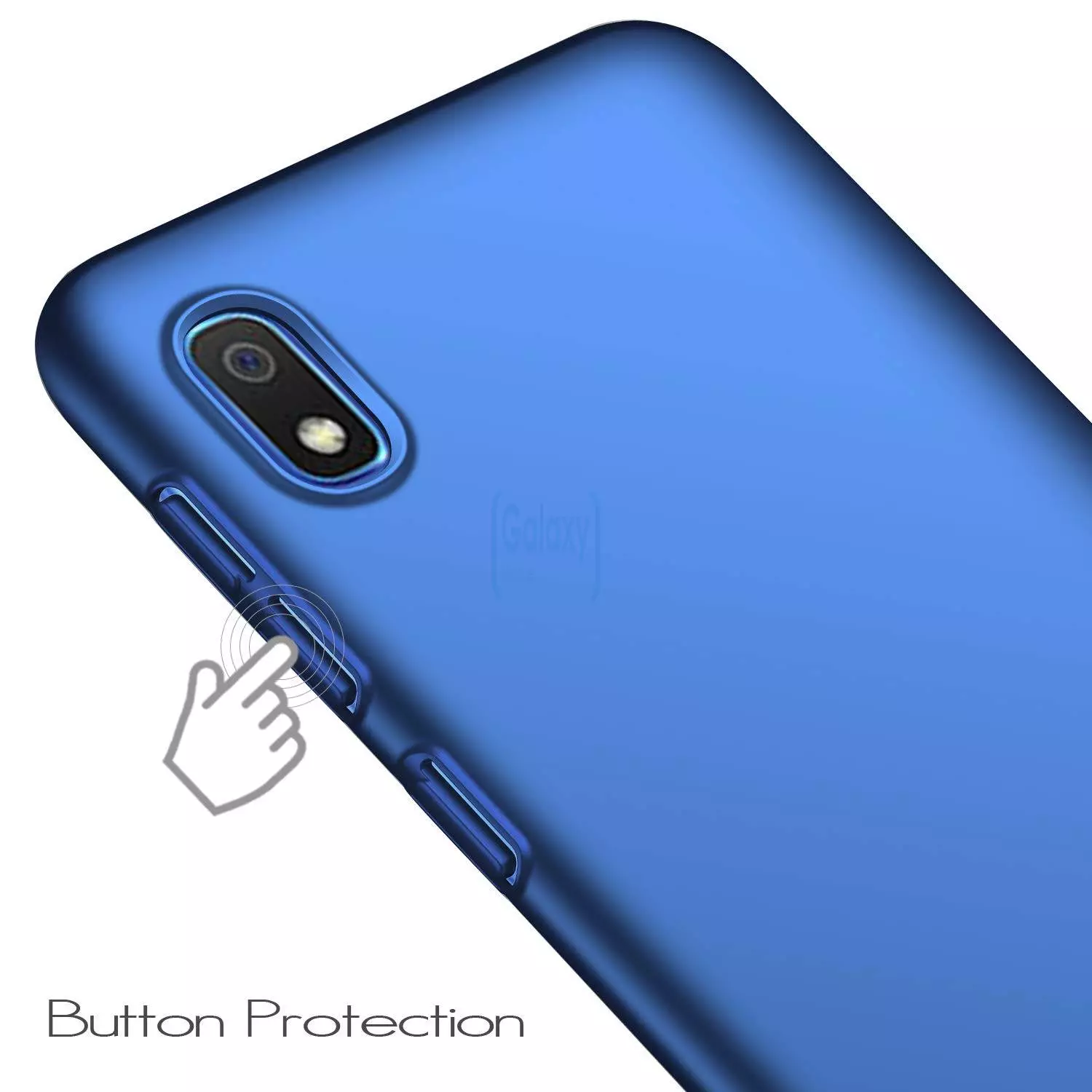 Чехол бампер Anomaly Matte Case для Samsung Galaxy A10 Blue (Синий)