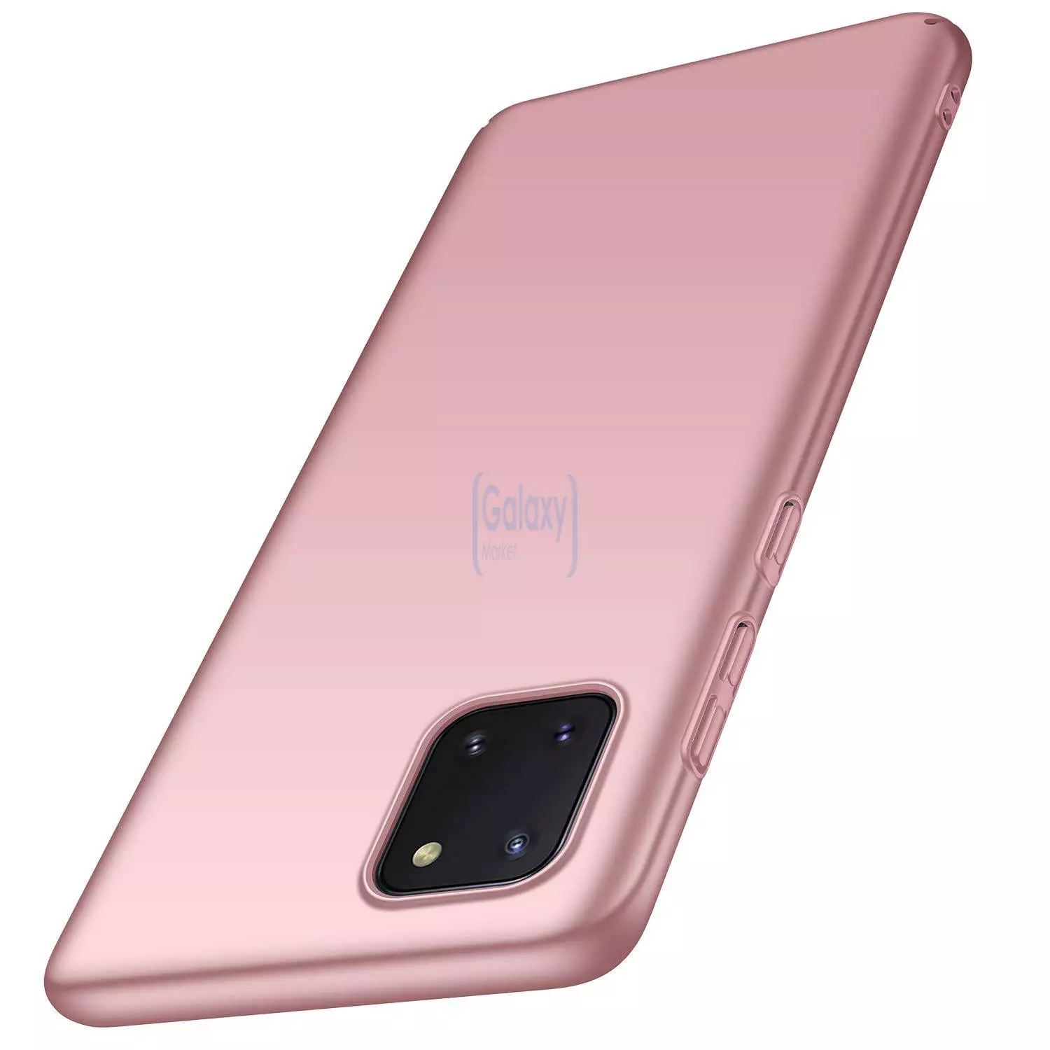 Чехол бампер Anomaly Matte Case для Samsung Galaxy Note 10 Lite Rose Gold (Розовое Золото)