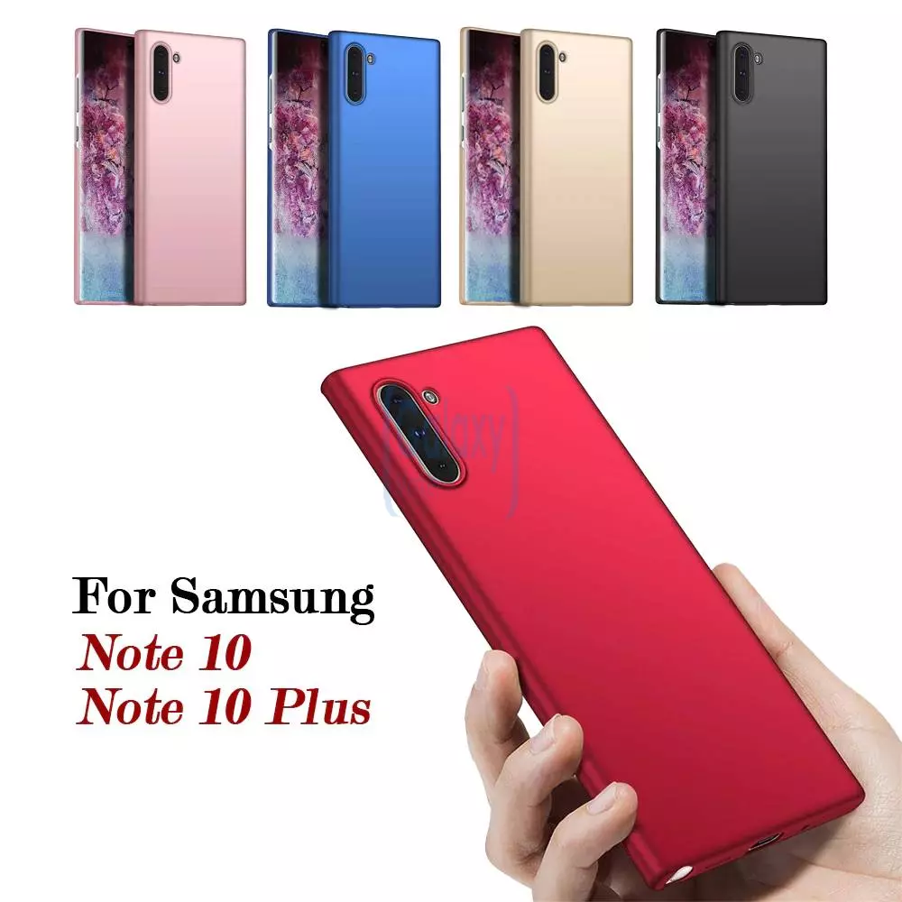 Чехол бампер Anomaly Matte Case для Samsung Galaxy Note 10 Red (Красный)
