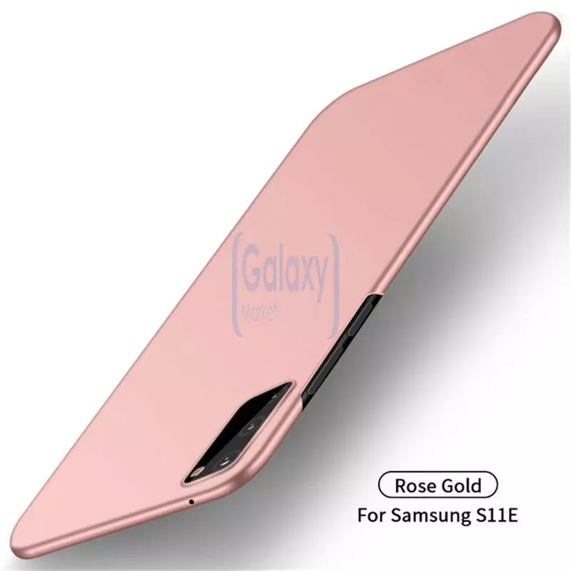 Чехол бампер Anomaly Matte Case для Samsung Galaxy S20 Rose Gold (Розовое золото)