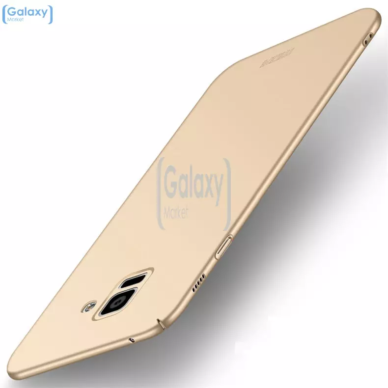 Чехол бампер Anomaly Matte Case для Samsung Galaxy A8 Plus 2018 Rose Gold (Розовое золото)