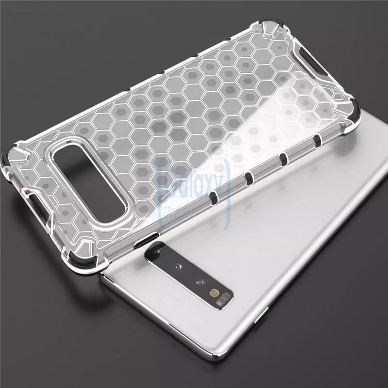 Чехол бампер Anomaly Plasma для Samsung Galaxy S10 Plus White (Белый)