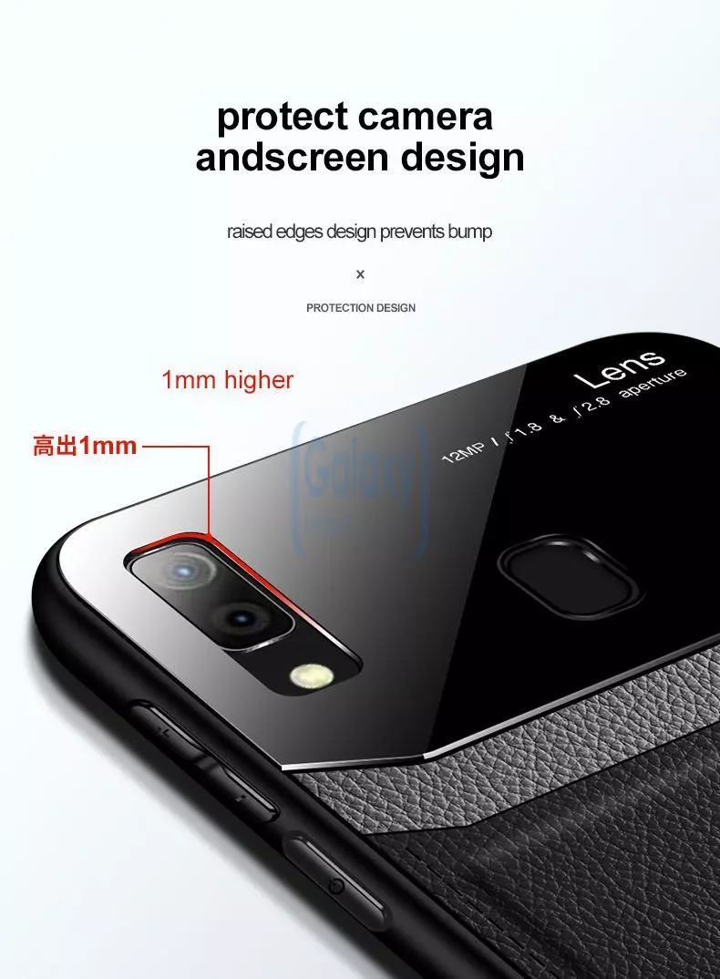 Чехол бампер Anomaly Plexiglass для Samsung Galaxy A30 Black (Черный)