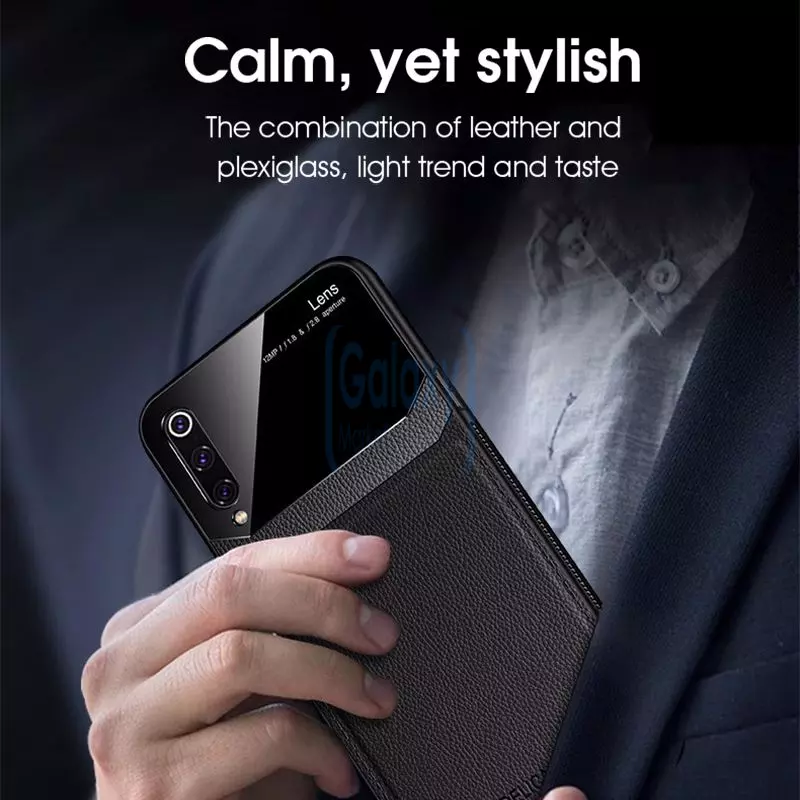 Чехол бампер Anomaly Plexiglass для Samsung Galaxy A50s Blue (Синий)