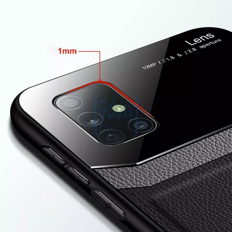 Чехол бампер Anomaly Plexiglass для Samsung Galaxy Note 10 Lite Brown (Коричневый)