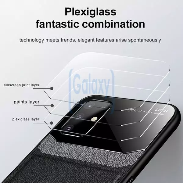 Чехол бампер Anomaly Plexiglass для Samsung Galaxy S20 Ultra Brown (Коричневый)