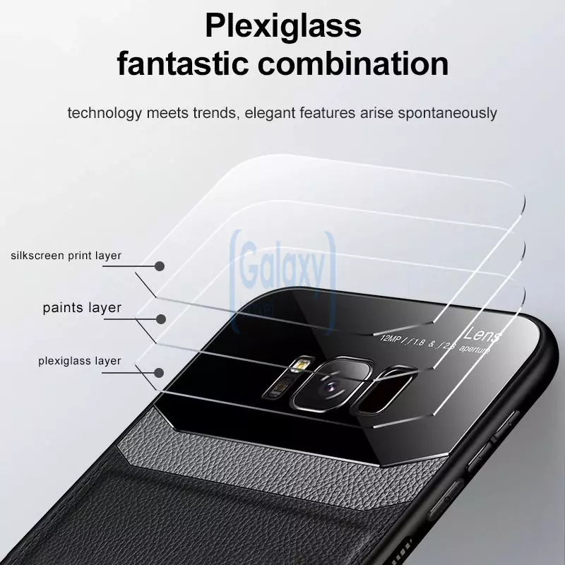 Чехол бампер Anomaly Plexiglass для Samsung Galaxy S8 G950F Brown (Коричневый)