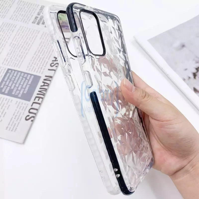 Чехол бампер Anomaly Prism для Samsung Galaxy A41 Blue (Синий) Чехол бампер Anomaly Prism для Samsung Galaxy A41 Blue (Синий)