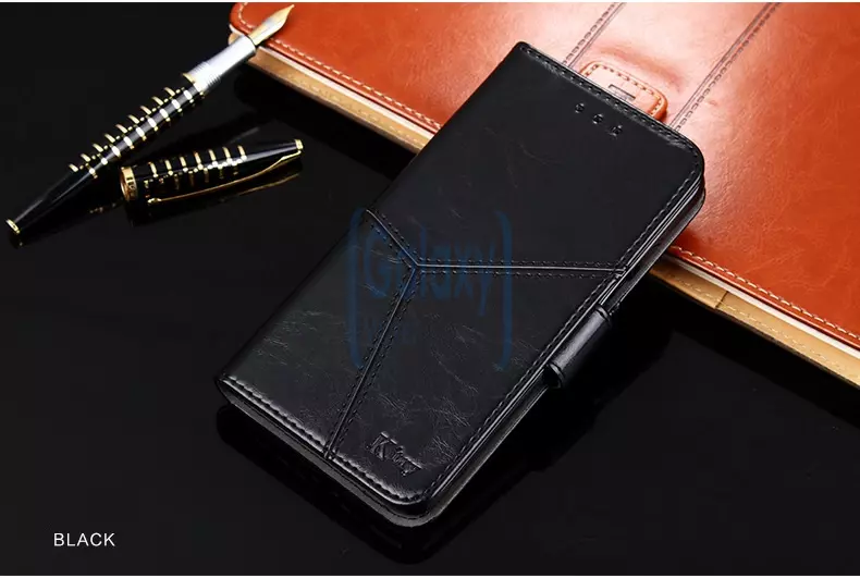 Чехол книжка Anomaly Retro Book для Samsung Galaxy Note 10 Plus Black (Черный)