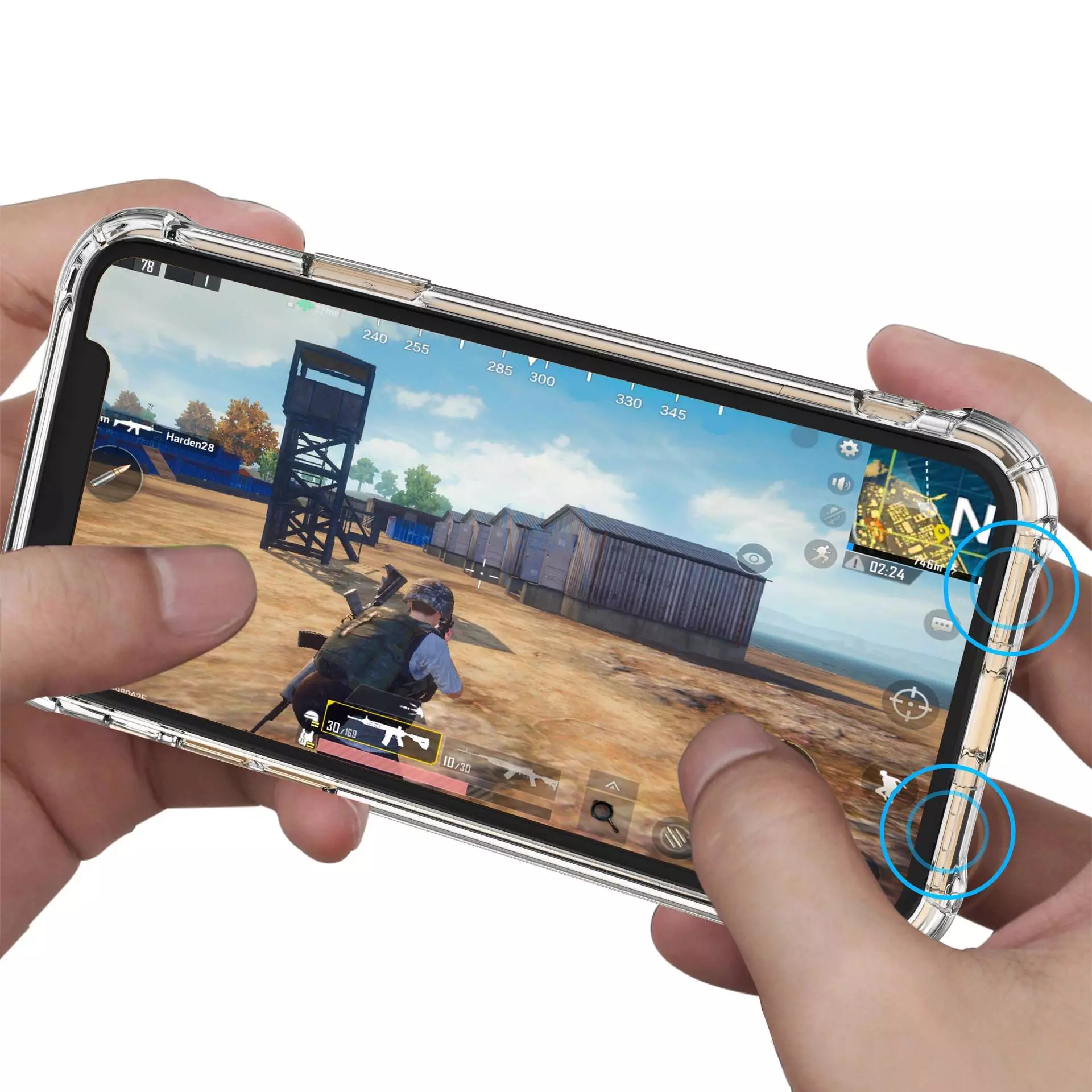 Чехол бампер Anomaly Rugged Crystall для Samsung Galaxy A50s Crystal Clear (Прозрачный)