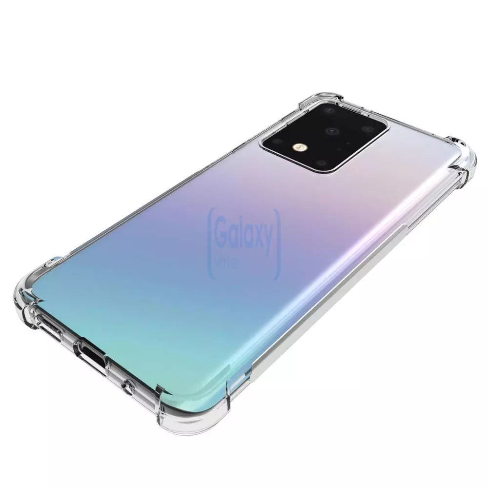 Чехол бампер Anomaly Rugged Crystall для Samsung Galaxy S20 Ultra Crystal Clear (Прозрачный)