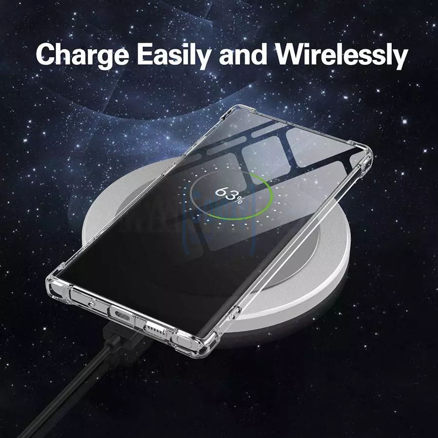 Чехол бампер Anomaly Rugged Crystall для Samsung Galaxy Note 10 Plus Crystal Clear (Прозрачный)