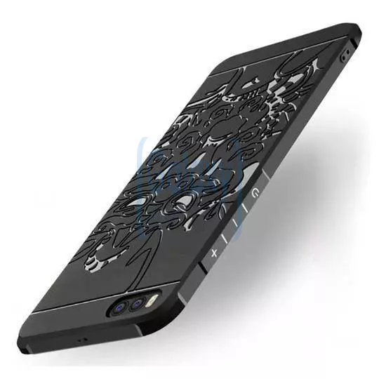 Чехол бампер Anomaly Shock Case для Samsung Galaxy A50 Gray Dragon (Серый Дракон)