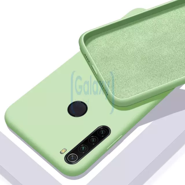 Чехол бампер Anomaly Silicone для Samsung Galaxy A21 Green (Зеленый)