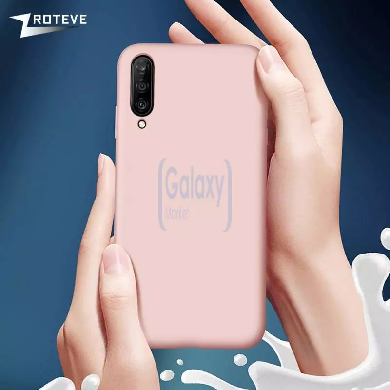 Чехол бампер Anomaly Silicone для Samsung Galaxy A50 Sand Pink (Песочно-розовый)