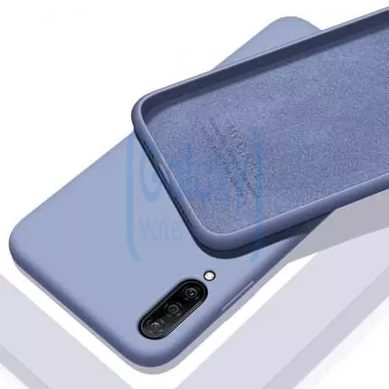 Чехол бампер Anomaly Silicone для Samsung Galaxy A50 Purple (Пурпурный)
