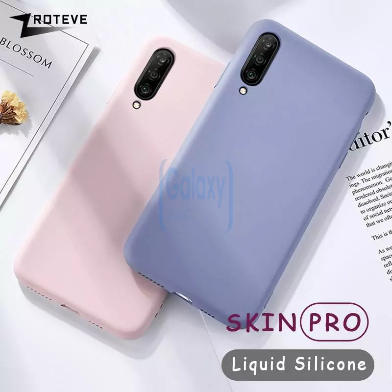 Чехол бампер Anomaly Silicone для Samsung Galaxy A70 Sand Pink (Песочно-розовый)