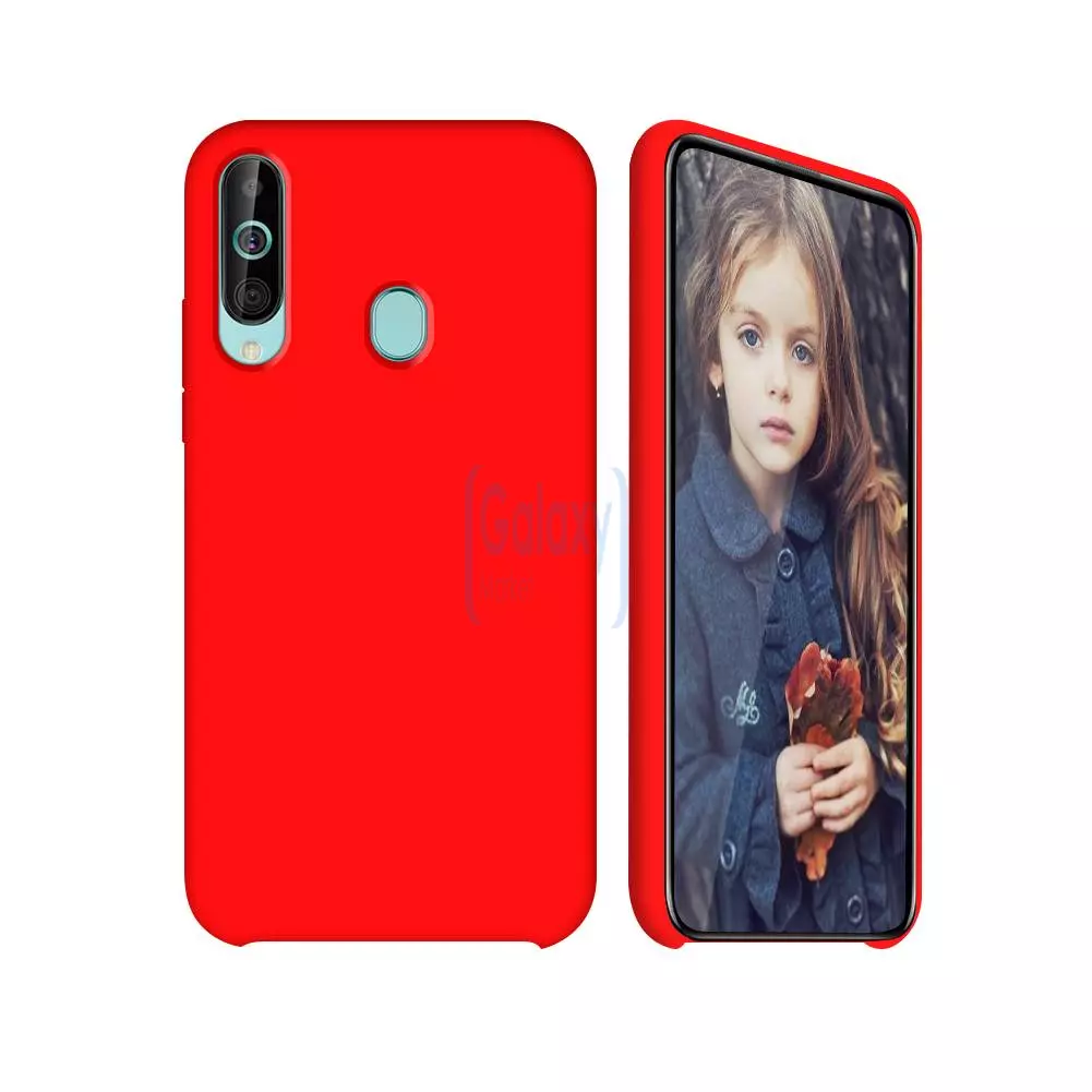Чехол бампер Anomaly Silicone для Samsung Galaxy M30 Red (Красный)