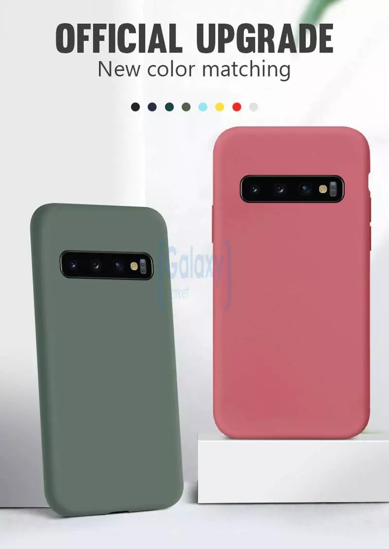 Чехол бампер Anomaly Silicone для Samsung Galaxy S10 Plus Violet (Фиолетовый)
