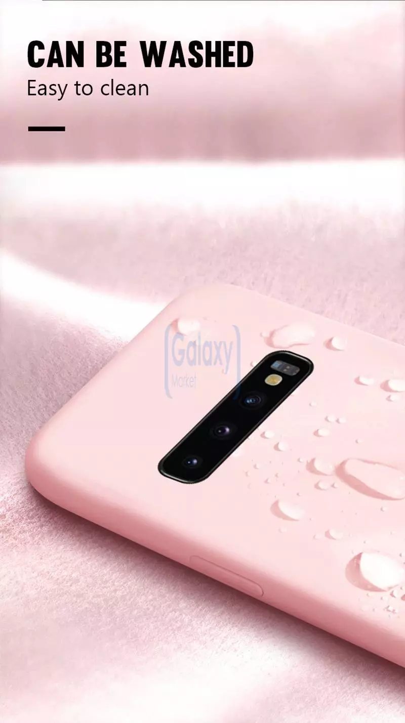 Чехол бампер Anomaly Silicone для Samsung Galaxy S10 Plus Camellia (Камелия)