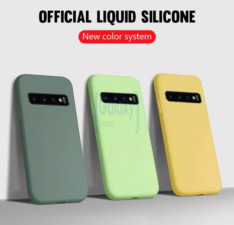 Чехол бампер Anomaly Silicone для Samsung Galaxy S10 Plus Violet (Фиолетовый)