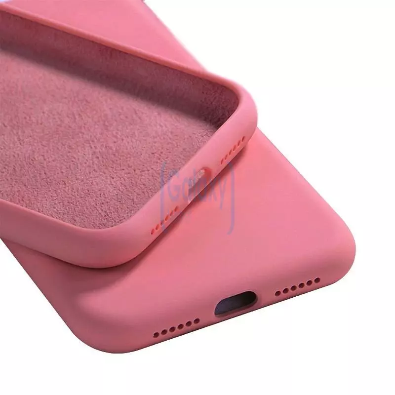 Чехол бампер Anomaly Silicone для Samsung Galaxy A30 Sand Pink (Песочно-розовый)
