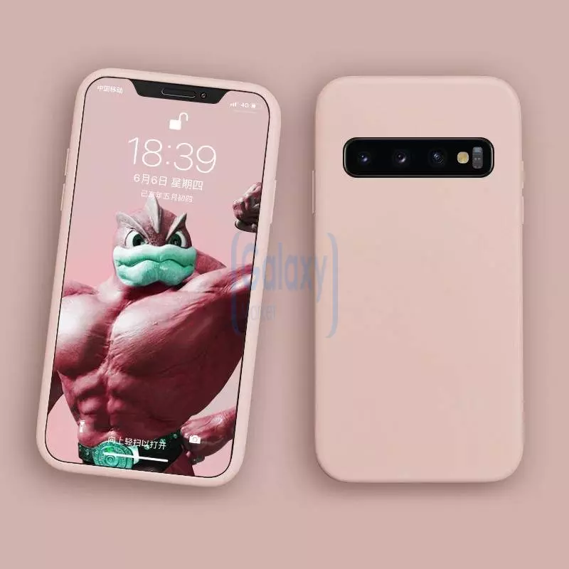 Чехол бампер Anomaly Silicone для Samsung Galaxy A30 Sand Pink (Песочно-розовый)