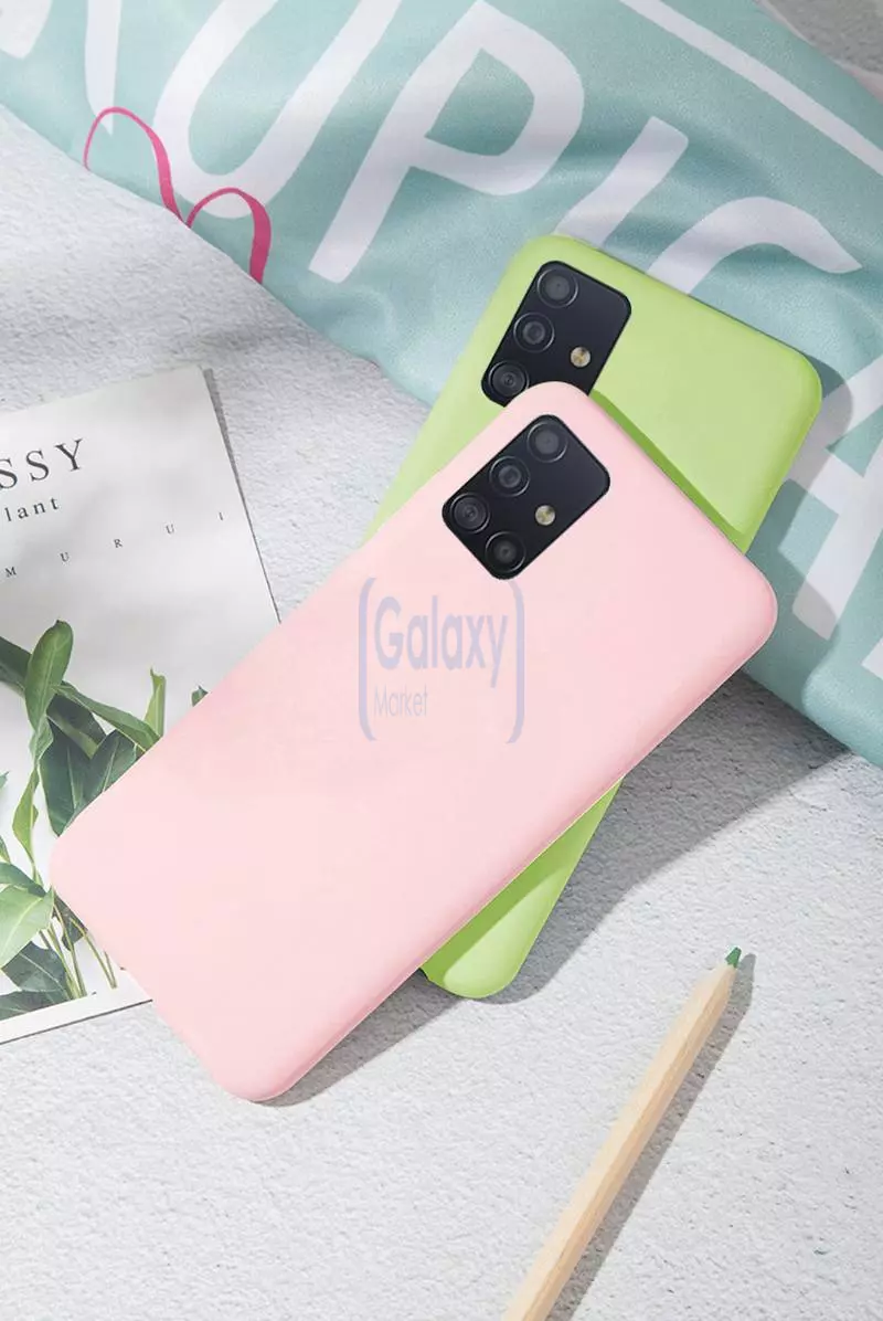 Чехол бампер Anomaly Silicone для Samsung Galaxy S20 Plus Camellia (Камелия)