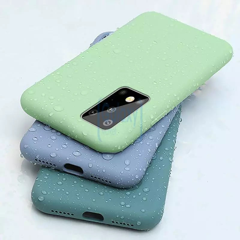 Чехол бампер Anomaly Silicone для Samsung Galaxy A51 Dark Green (Темно-зеленый)