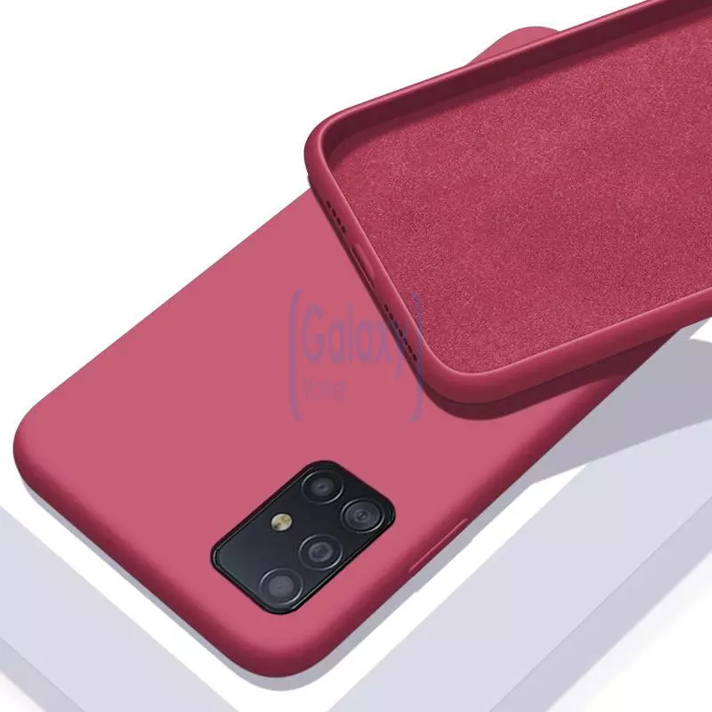 Чехол бампер Anomaly Silicone для Samsung Galaxy S20 Plus Camellia (Камелия)