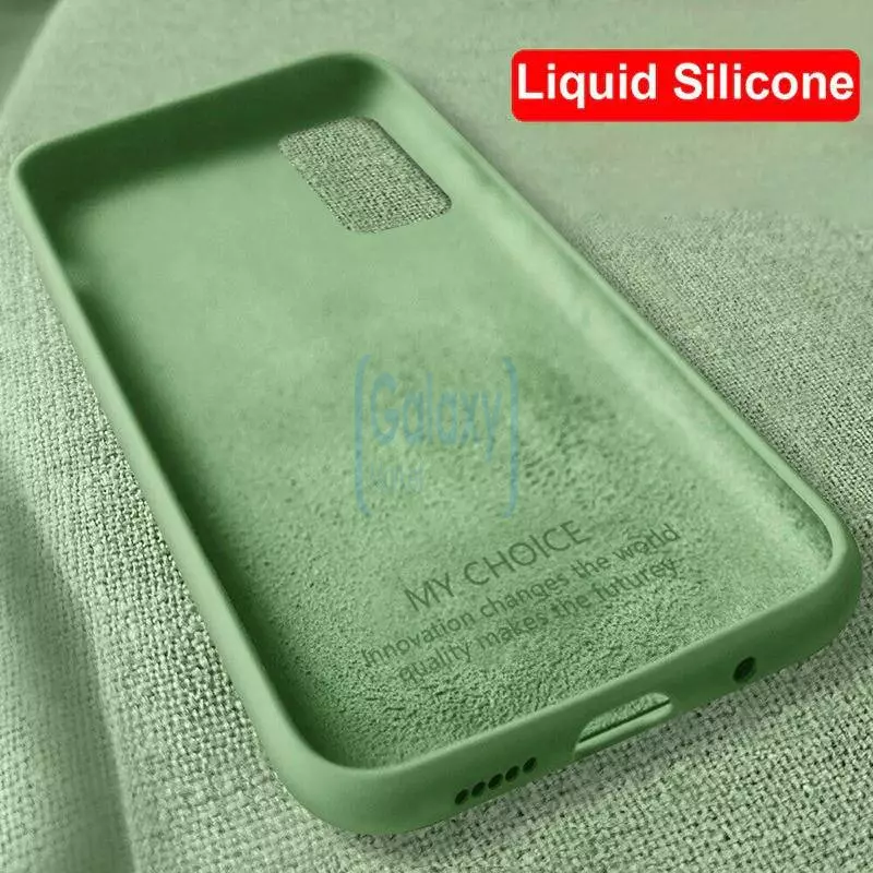 Чехол бампер Anomaly Silicone для Samsung Galaxy S20 Plus Dark Green (Темно-зеленый)