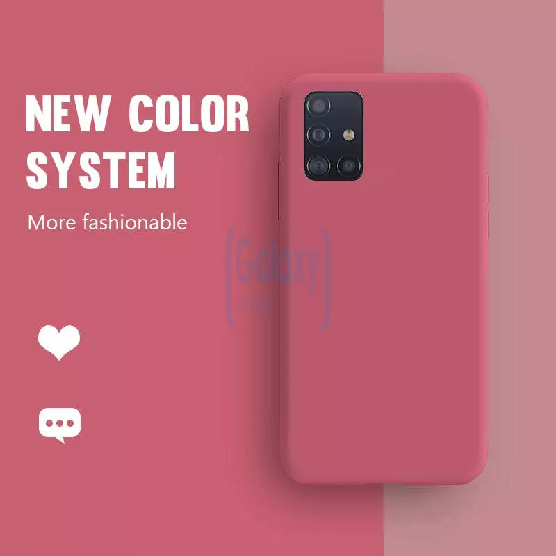 Чехол бампер Anomaly Silicone для Samsung Galaxy A31 Blue (Синий)