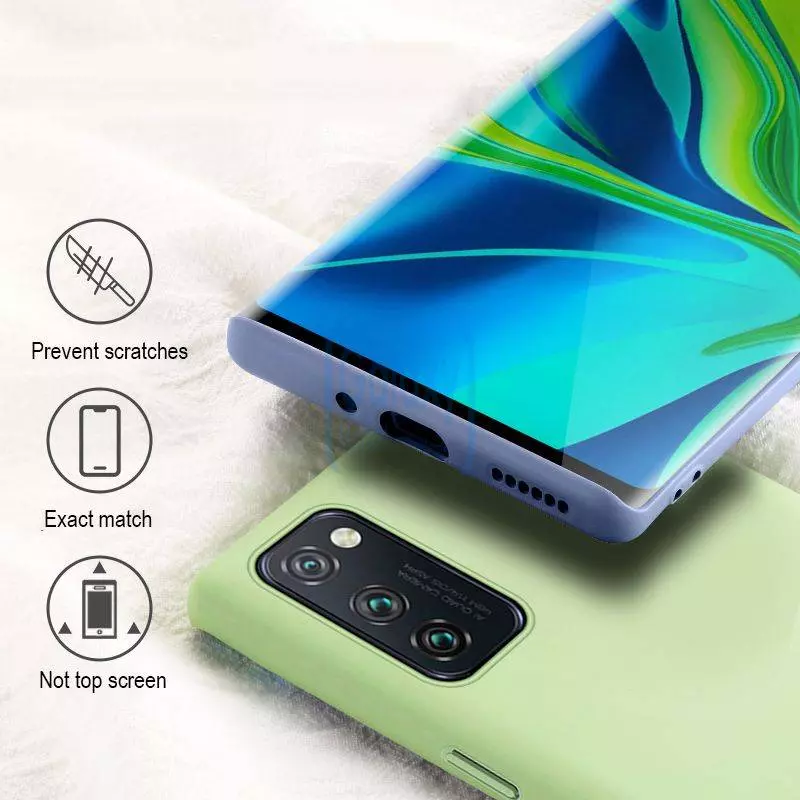 Чехол бампер Anomaly Silicone для Samsung Galaxy A41 Violet (Фиолетовый)