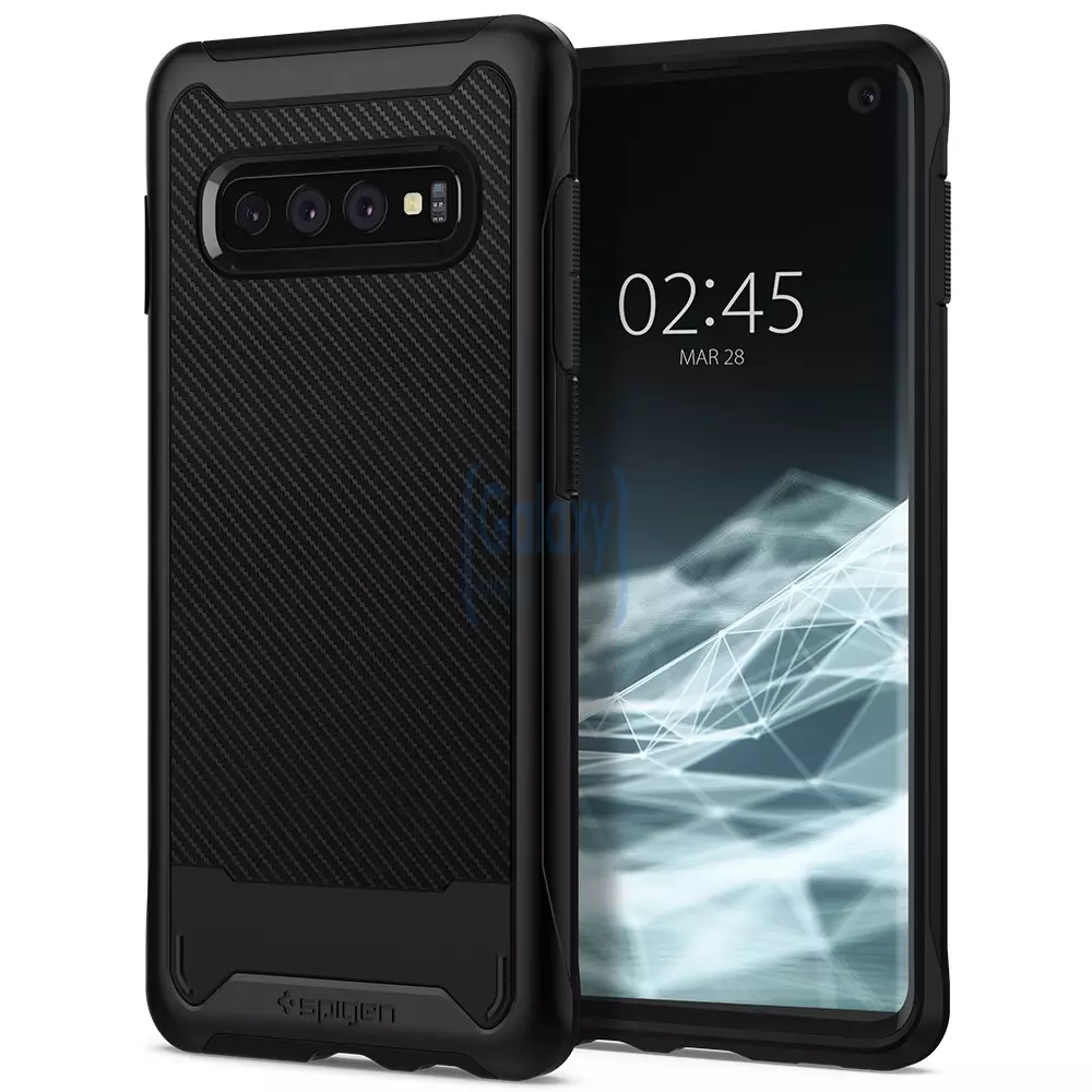 Чехол бампер Spigen Case Hybrid NX для Samsung Galaxy S10e Black (Черный)