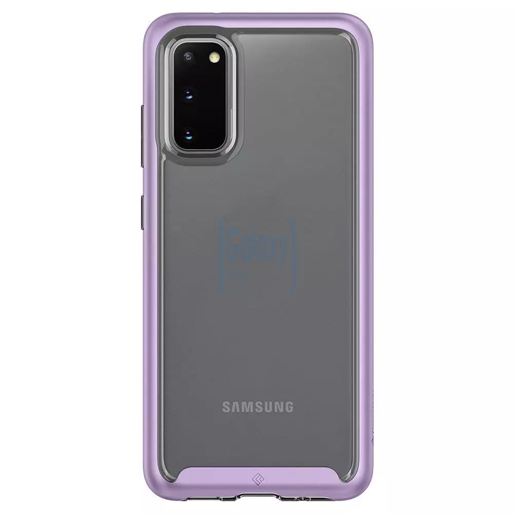 Чехол бампер Caseology Skyfall Flex для Samsung Galaxy S20 Lavender Purple (Лаванда Фиолетовый)